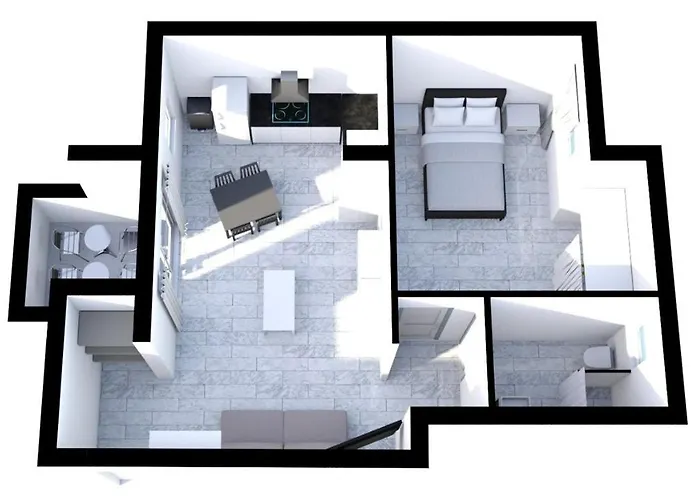 - Vrgada -appartement 50 M2 Avec Piscine Apartmán Pakoštane