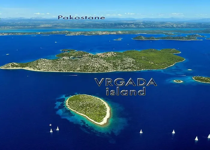 - Vrgada -appartement 50 M2 Avec Piscine Pakostane